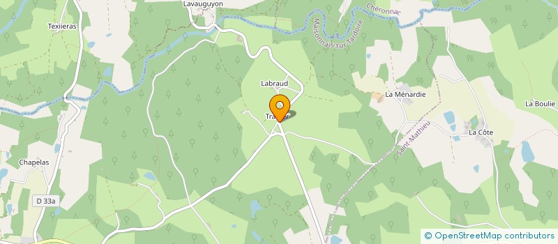localisation de l'entreprise MONSIEUR CHRISTOPHE MARIOU à MAISONNAIS-SUR-TARDOIRE
