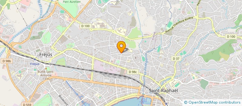localisation de l'entreprise MONSIEUR CHRISTOPHE MARLIN à FREJUS
