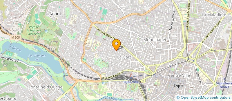 localisation de l'entreprise MONSIEUR CHRISTOPHE MARNAT  DIJON