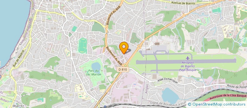 localisation de l'entreprise MONSIEUR CHRISTOPHE MARQUES à BIARRITZ
