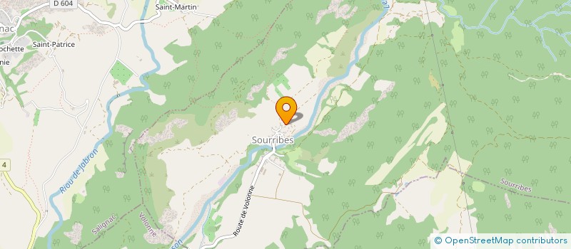 localisation de l'entreprise MONSIEUR CHRISTOPHE MARQUET  SOURRIBES