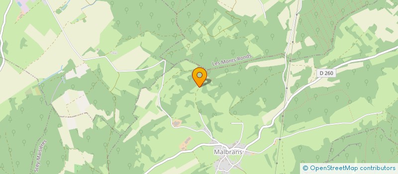 localisation de l'entreprise MONSIEUR CHRISTOPHE MARQUIS  MALBRANS