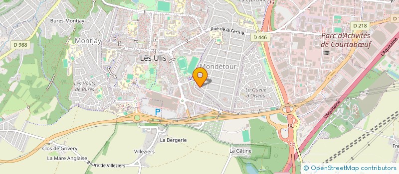 localisation de l'entreprise MONSIEUR CHRISTOPHE MARTEAU à ORSAY