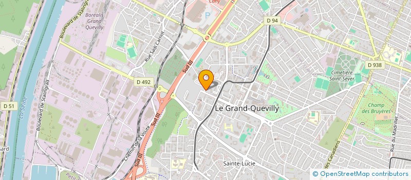 localisation de l'entreprise MONSIEUR CHRISTOPHE MARTEL à LE GRAND-QUEVILLY