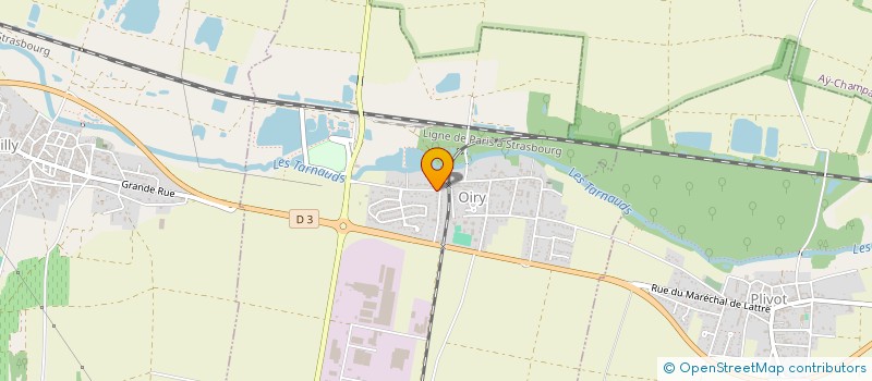 localisation de l'entreprise MONSIEUR CHRISTOPHE MARTIN  OIRY