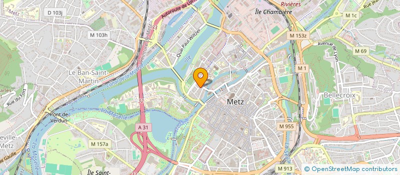 localisation de l'entreprise MONSIEUR CHRISTOPHE MARTIN  METZ