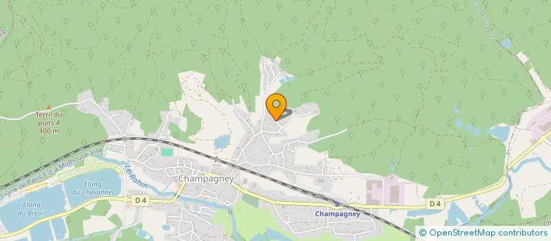 localisation de l'entreprise MONSIEUR CHRISTOPHE MARTIN  GRAND-CHARMONT