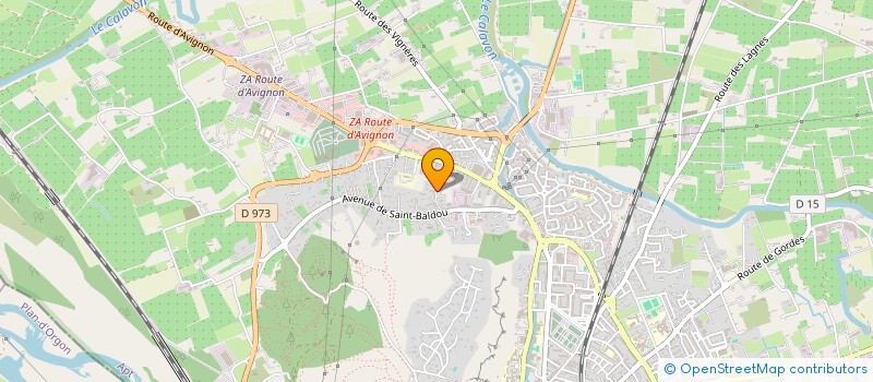 localisation de l'entreprise MONSIEUR CHRISTOPHE MARTINEZ à CAVAILLON