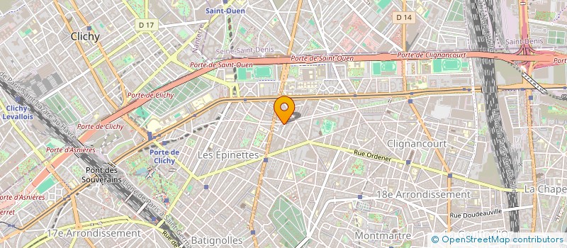 localisation de l'entreprise MONSIEUR CHRISTOPHE MARTINON  PARIS