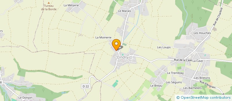 localisation de l'entreprise MONSIEUR CHRISTOPHE MARVILLET  LINDRY