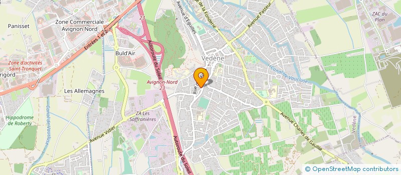 localisation de l'entreprise MONSIEUR CHRISTOPHE MARX à VEDENE