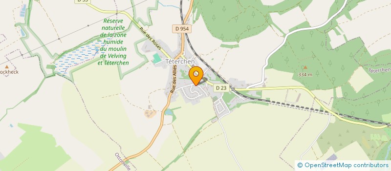 localisation de l'entreprise MONSIEUR CHRISTOPHE MASCIOLA  TETERCHEN