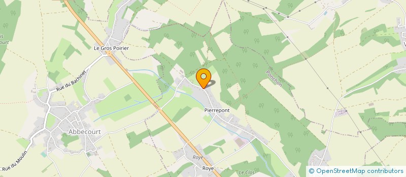 localisation de l'entreprise MONSIEUR CHRISTOPHE MASCRE  PONCHON