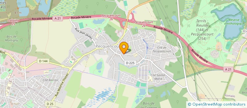 localisation de l'entreprise MONSIEUR CHRISTOPHE MASQUELIN  PECQUENCOURT