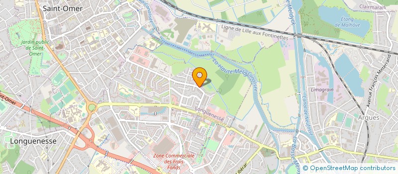 localisation de l'entreprise MONSIEUR CHRISTOPHE MASSE  LONGUENESSE