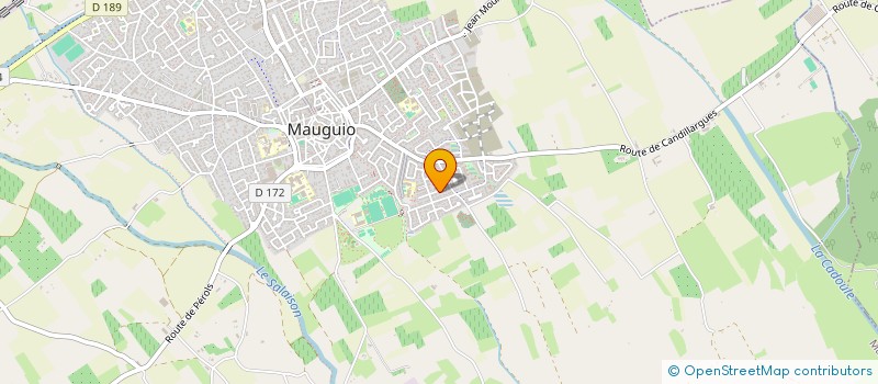 localisation de l'entreprise MONSIEUR CHRISTOPHE MASSIAS  MAUGUIO