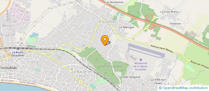 localisation de l'entreprise MONSIEUR CHRISTOPHE MASSONNAUD à LA BAULE-ESCOUBLAC