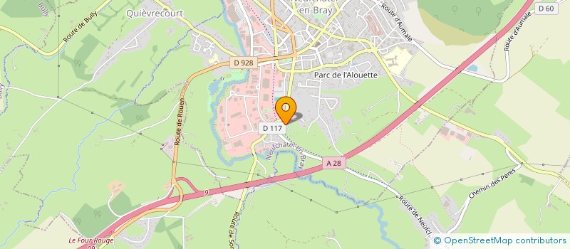 localisation de l'entreprise MONSIEUR CHRISTOPHE MASSY  NEUFCHATEL-EN-BRAY