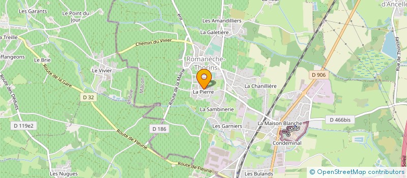 localisation de l'entreprise MONSIEUR CHRISTOPHE MATEO à PRUZILLY