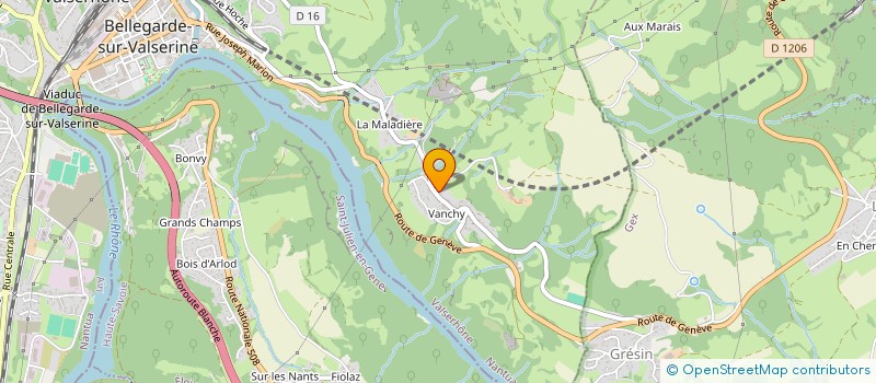 localisation de l'entreprise MONSIEUR CHRISTOPHE MATHIEU à VALSERHONE