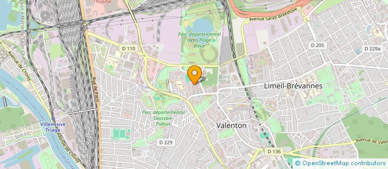 localisation de l'entreprise MONSIEUR CHRISTOPHE MATONDO  VALENTON