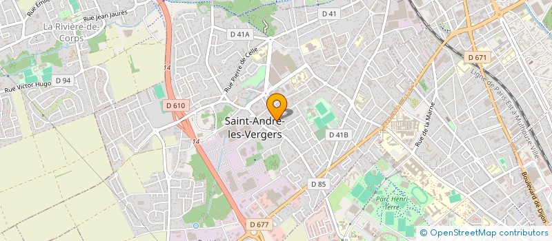 localisation de l'entreprise MONSIEUR CHRISTOPHE MATRAN  SAINT-ANDRE-LES-VERGERS