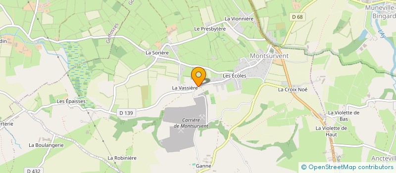 localisation de l'entreprise MONSIEUR CHRISTOPHE MAUDUIT  GOUVILLE-SUR-MER