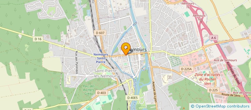 localisation de l'entreprise MONSIEUR CHRISTOPHE MAUDUIT  NEMOURS