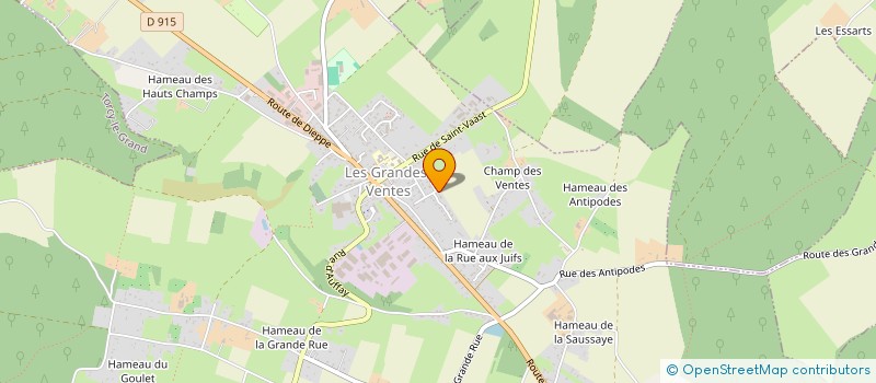 localisation de l'entreprise MONSIEUR CHRISTOPHE MAUGER à LES GRANDES-VENTES