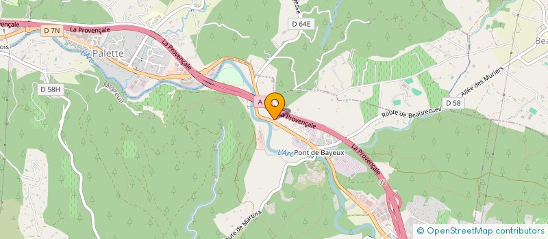 localisation de l'entreprise MONSIEUR CHRISTOPHE MAUGUE  MEYREUIL