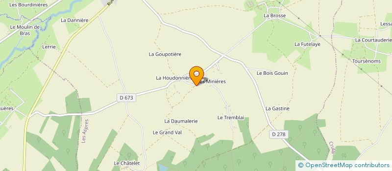 localisation de l'entreprise MONSIEUR CHRISTOPHE MAUGUIN à LES ASPRES