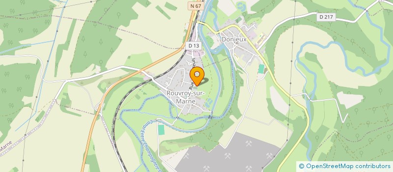 localisation de l'entreprise MONSIEUR CHRISTOPHE MAUJEAN à ROUVROY-SUR-MARNE