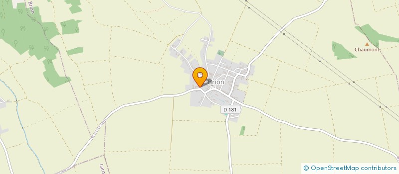 localisation de l'entreprise MONSIEUR CHRISTOPHE MAUNY  BRION