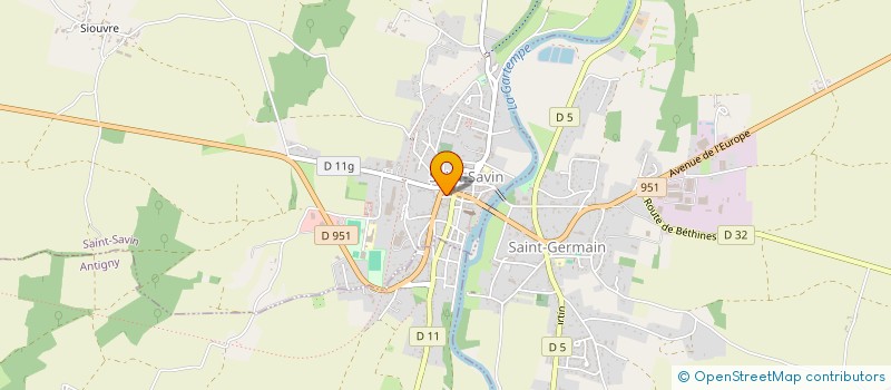 localisation de l'entreprise MONSIEUR CHRISTOPHE MAUREL  SAINT-SAVIN