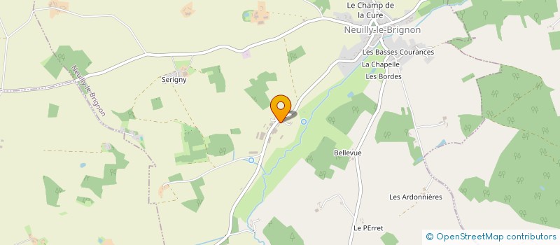 localisation de l'entreprise MONSIEUR CHRISTOPHE MAURICE  NEUILLY LE BRIGNON