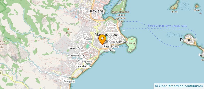 localisation de l'entreprise MONSIEUR CHRISTOPHE MAURIN  MAMOUDZOU