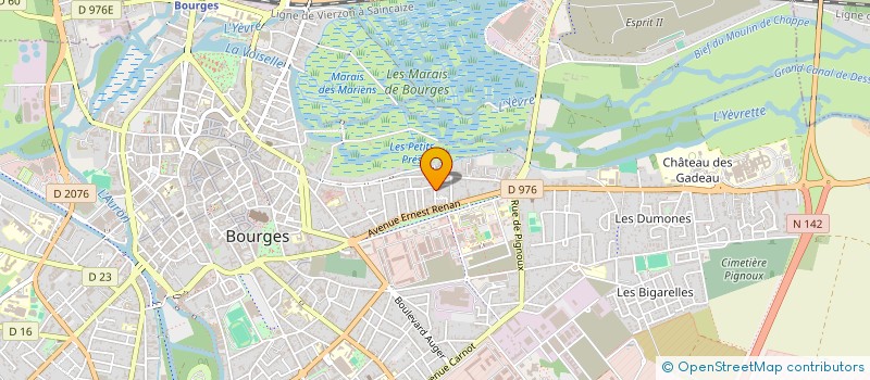 localisation de l'entreprise MONSIEUR CHRISTOPHE MAURIN-LALLIER  BOURGES