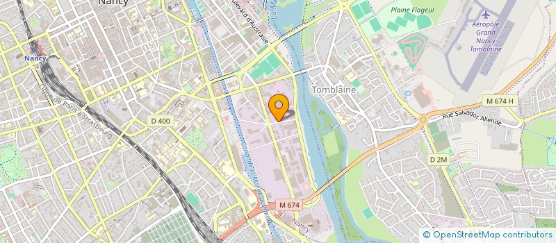 localisation de l'entreprise MONSIEUR CHRISTOPHE MAXANT  NANCY