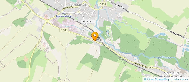 localisation de l'entreprise MONSIEUR CHRISTOPHE MAY à BEAURAINVILLE