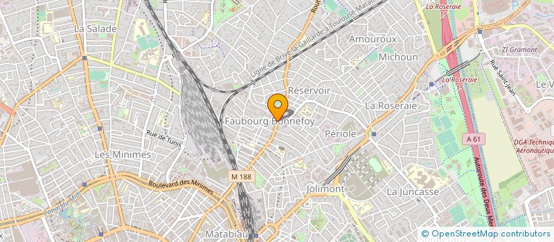 localisation de l'entreprise MONSIEUR CHRISTOPHE MAZAS à TOULOUSE