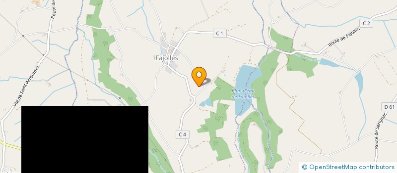 localisation de l'entreprise MONSIEUR CHRISTOPHE MAZET  MERLES