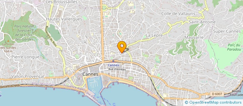 localisation de l'entreprise MONSIEUR CHRISTOPHE MELIKIAN à CANNES