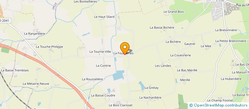 localisation de l'entreprise MONSIEUR CHRISTOPHE MELLIER  ESSE