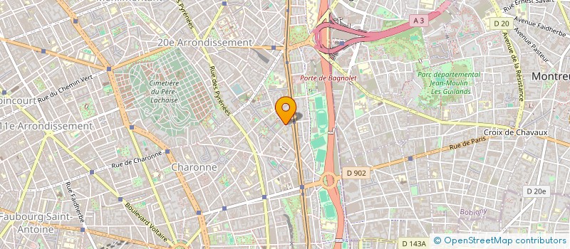 localisation de l'entreprise MONSIEUR CHRISTOPHE MENDY  PARIS