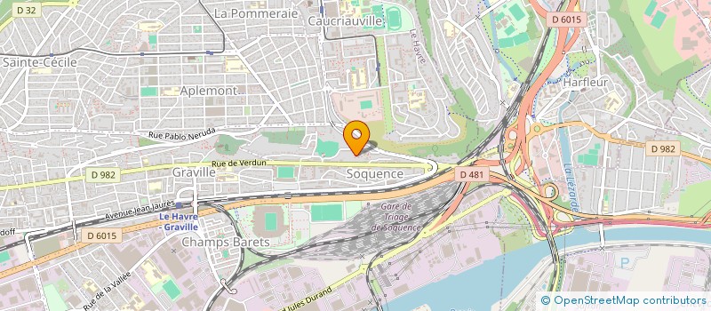 localisation de l'entreprise MONSIEUR CHRISTOPHE MENDY  LE HAVRE