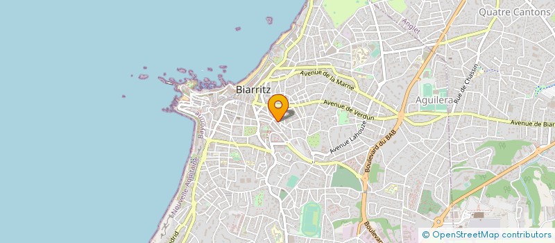localisation de l'entreprise MONSIEUR CHRISTOPHE MERCADAL à BIARRITZ