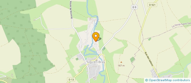 localisation de l'entreprise MONSIEUR CHRISTOPHE MERCIER  SIGY-EN-BRAY