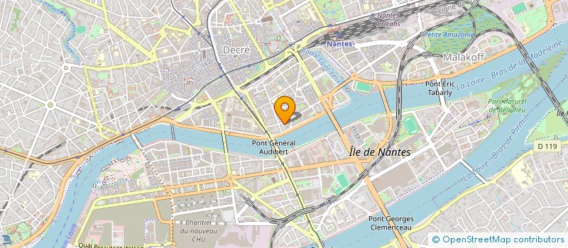 localisation de l'entreprise MONSIEUR CHRISTOPHE MERLAUD  NANTES