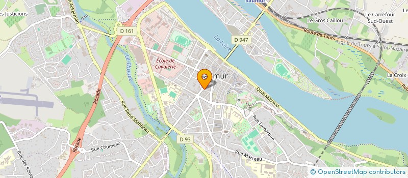 localisation de l'entreprise MONSIEUR CHRISTOPHE MERLET à SAUMUR