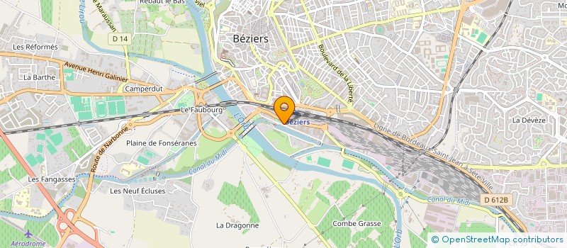 localisation de l'entreprise MONSIEUR CHRISTOPHE MERTZINGER à BEZIERS